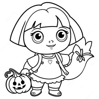 Dora Halloween Farveside 63849-52815