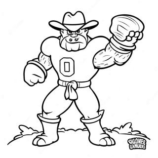 Oklahoma Sooners Maskot Farveside 64040-52968