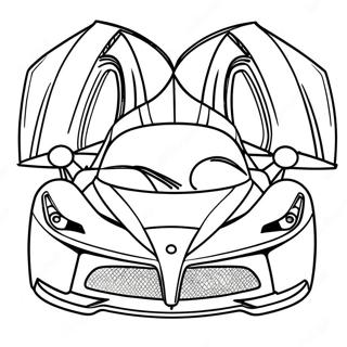 Laferrari Ferrari Farvelægningssider