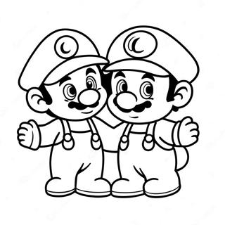 Baby Mario Og Luigi Farveside 64880-53630