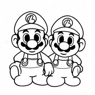 Baby Mario Og Luigi Farveside 64880-53631