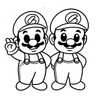 Baby Mario Og Luigi Farveside 64880-53632