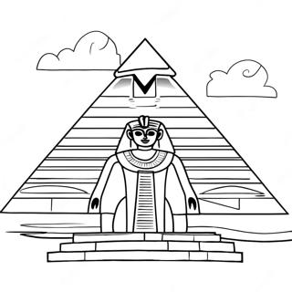 Majestaetisk Egyptisk Pyramide Farveside 65011-53734