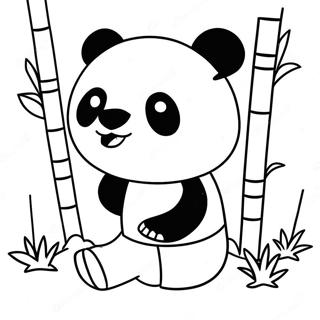 Sod Minecraft Panda Leger Med Bambus Farveside 65321-53987