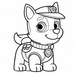 Tracker Paw Patrol Farvelægningssider