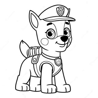 Eventyrlig Tracker Paw Patrol Farveside 65371-54038