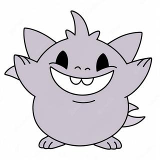 Sod Gengar Med Et Stort Smil Farveside 6555-5336