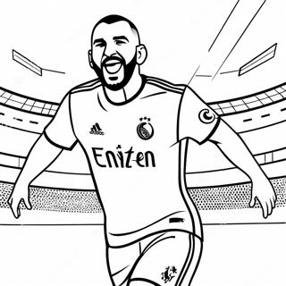 Karim Benzema Scorer Et Mal Farveside 66011-54521