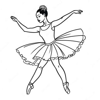 Sort Ballerina Danser Graciost Farveside 66570-54956