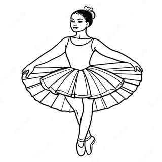 Elegant Sort Ballerina I Tutu Farveside 66571-54985