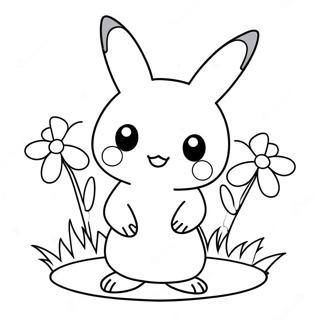 Sod Mimikyu Med Blomster Farveside 66581-54981