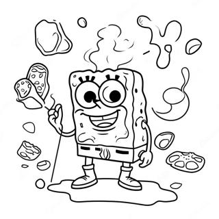 Stoner Spongebob Farvelægningssider