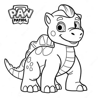 Rex Dinosauren Paw Patrol Farveside 67052-55336