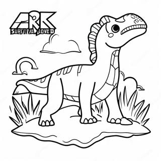 Ark Survival Evolved Logo Farveside 67262-55482