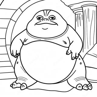 Jabba The Hutt Farveside 67412-55618