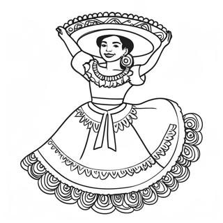 Folklorico Danser Farveside 67452-55656