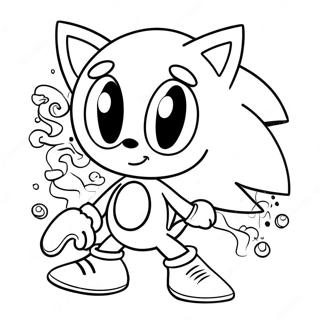 Sod Flode Og Ost Sonic I Aktion Farveside 67663-55817