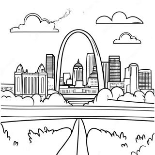 St Louis Skyline Farveside 67792-55907