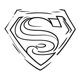 Klassisk Superman Logo Farveside 67803-55943