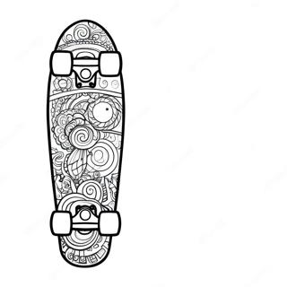 Skateboard Farveside 6794-5523