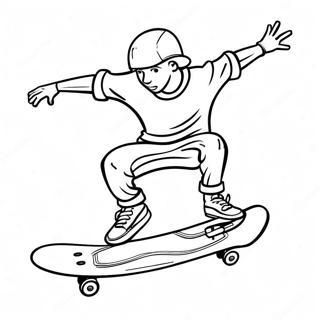 Seje Skateboard Tricks Farveside 6795-5526