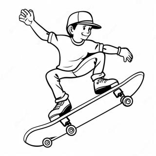 Seje Skateboard Tricks Farveside 6795-5527