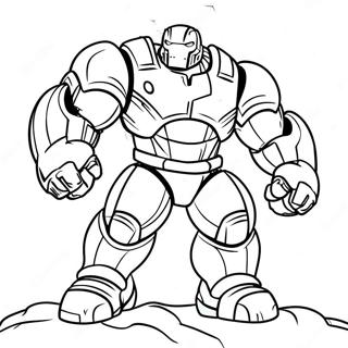 Hulkbuster I Kamp Farveside 68013-56103