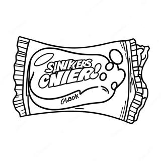 Sjov Snickers Bar Farveside 68283-56303