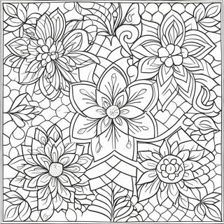 Farverige Quilt Monstre Farvelaegning Side 68443-56441