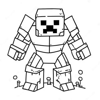 Minecraft Sne Golem Farveside 68823-56735