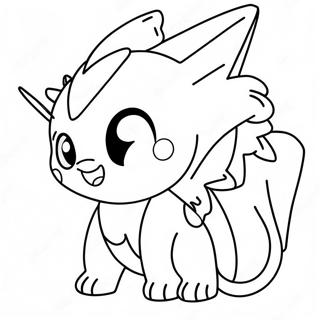 Legendarisk Chibi Pokemon Farveside 69383-57178