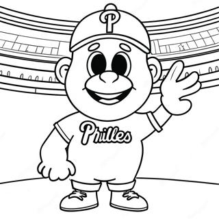 Phillies Maskot Farveside 69543-57298