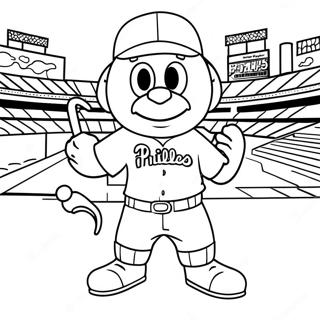 Phillies Maskot Farveside 69543-57299