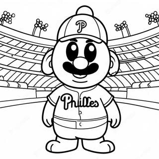 Phillies Maskot Farveside 69543-57300