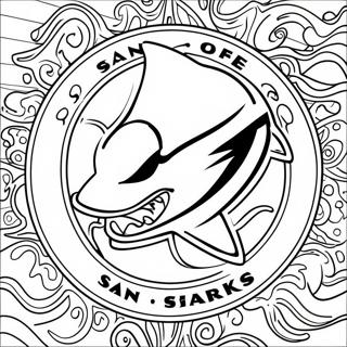 San Jose Sharks Logo Farveside 69713-57438