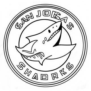 San Jose Sharks Logo Farveside 69713-57439