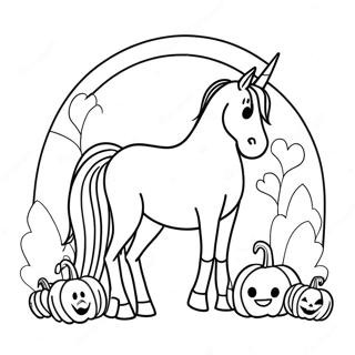 Halloween Hest Farveside 69843-57757