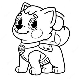 Skye Paw Patrol Farvelægningssider