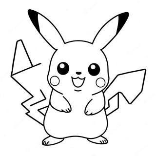 Pikachu I Aktion Farveside 69934-57835