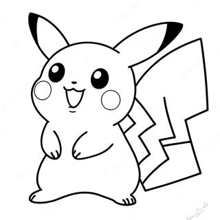 Pikachu I Aktion Farveside 69934 57836