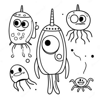 Sode Plankton Figurer Farveside 70014 57900