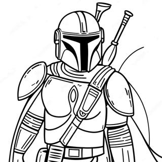 Star Wars Mandalorian Farvelægningssider