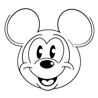 Mickey Mouse Ansigt Farveside 71203-58845