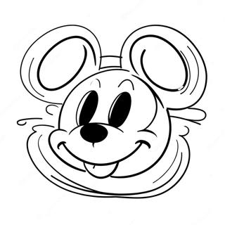 Mickey Mouse Ansigt Farveside 71203-58846