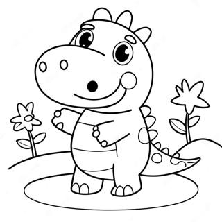 Peppa Gris Dinosaur Farveside 71393-58995