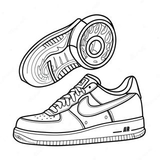 Air Force 1 Sneakers Farveside 7174-5836