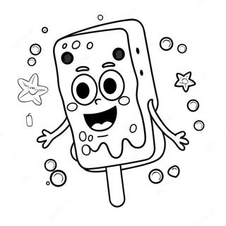 Farverig Spongebob Is Slik Farveside 71784-59315