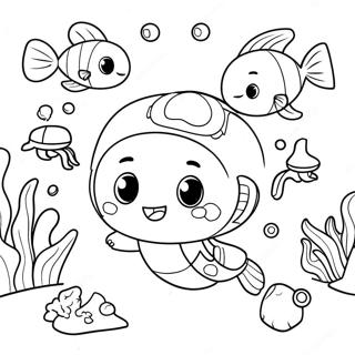 Sod Vegimal Octonauts Underwater Eventyr Farveside 71984-59469