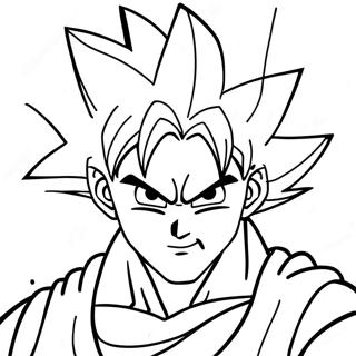 Goku I Super Saiyan Form Farveside 72054-59532