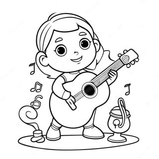 Juni Fra Little Einsteins Leger Med Musikinstrumenter Farveside 72835-60140